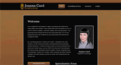 Desktop Screenshot of joannacardcounselling.com